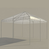 Tenda piramidal 10x10 da Só Tendas: Aplicações e capacidade real de público