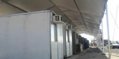Galpões para canteiro de obras