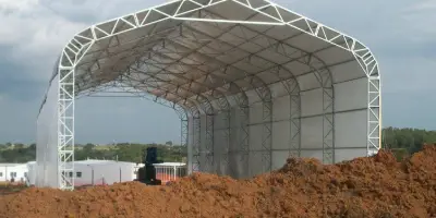 Galpões para canteiro de obras
