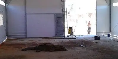 Galpões para canteiro de obras