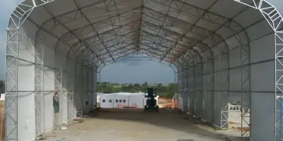 Galpões para canteiro de obras