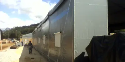 Galpões para canteiro de obras