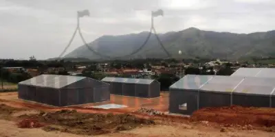 Galpões para canteiro de obras