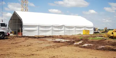 Galpões para canteiro de obras