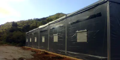 Galpões para canteiro de obras