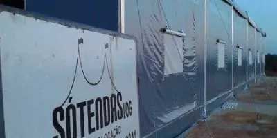 Galpões para canteiro de obras