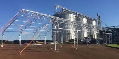 Galpões para canteiro de obras
