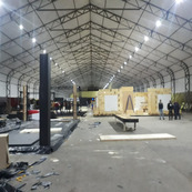 Cobertura para Canteiro de Obras